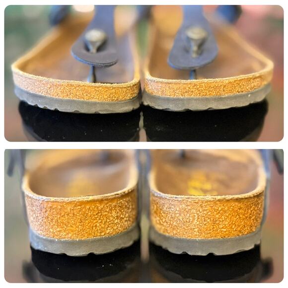 GUC Women's Birkenstock Gizeh Sandals Size Euro 36 US 5 23cm - Picture 6 of 9